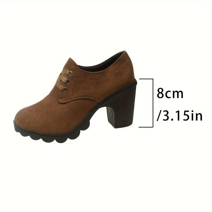 Levoire | Retro Épaisses Bottes À Talons