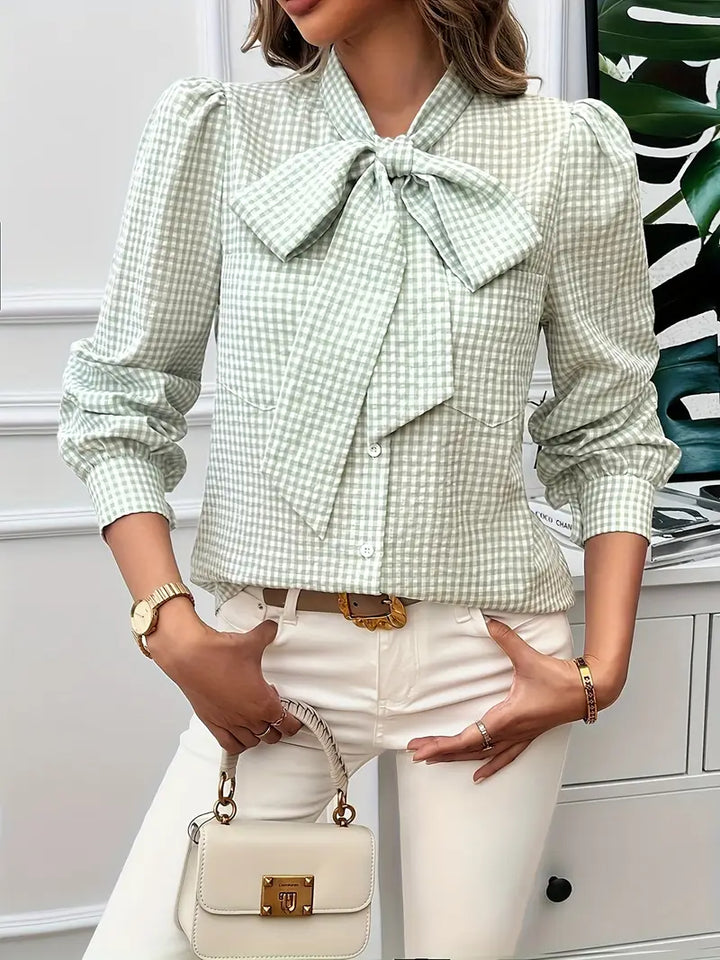 Levoire | Blouse En Coton Avec Nœud