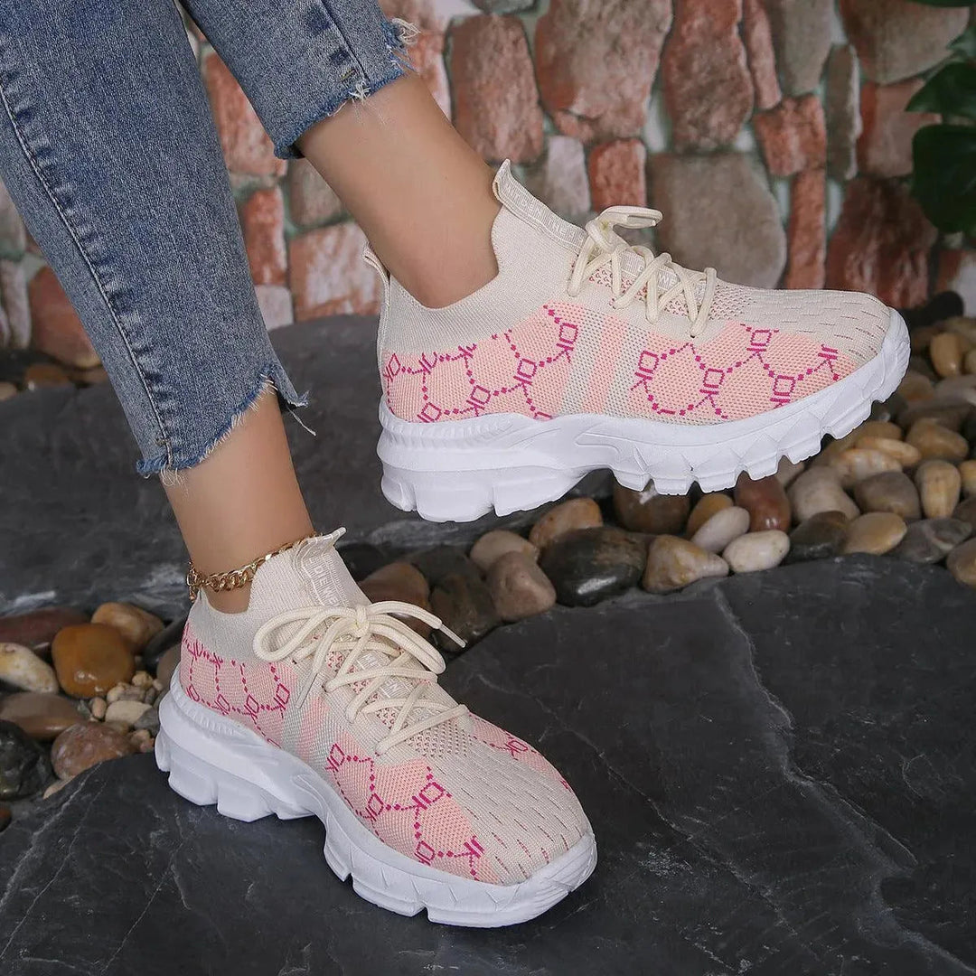 Levoire | Baskets Respirantes pour Femmes Rosa
