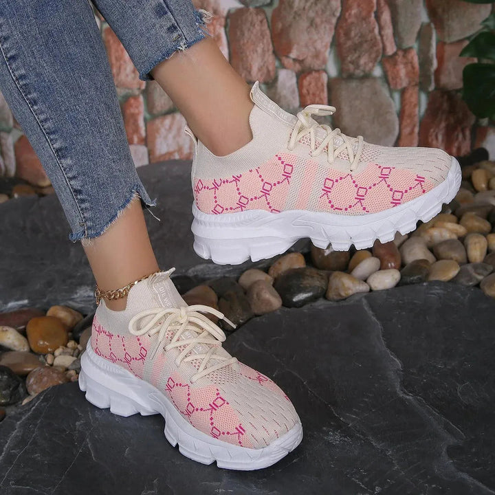 Levoire | Baskets Respirantes pour Femmes Rosa