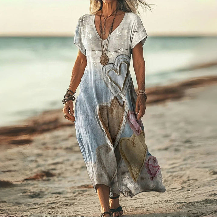 Levoire | Vintage À Imprimé Coeur Multicolore