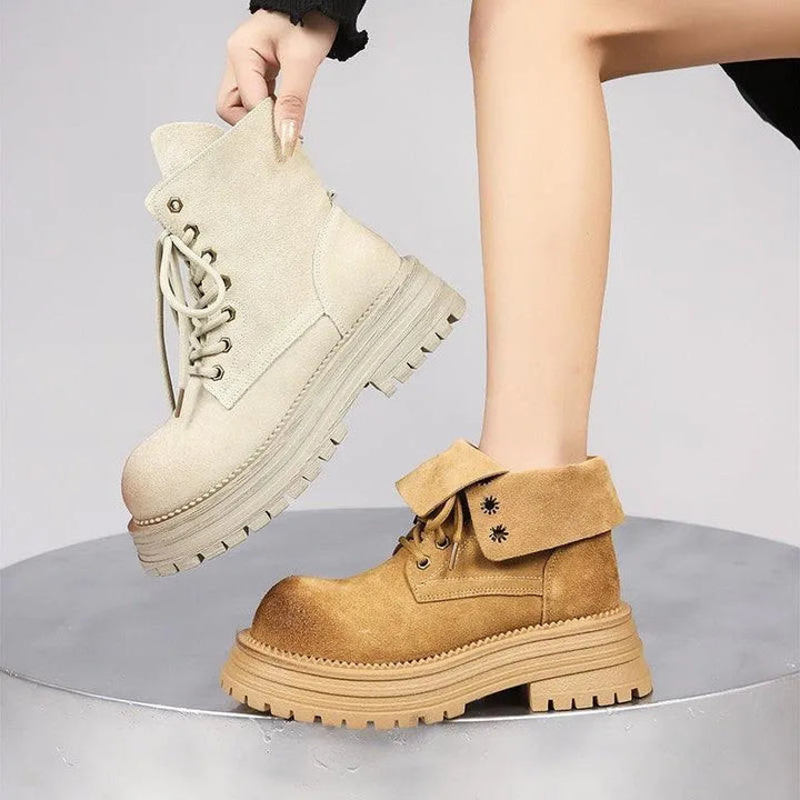 Levoire | Chaussures vintage à semelle épaisse