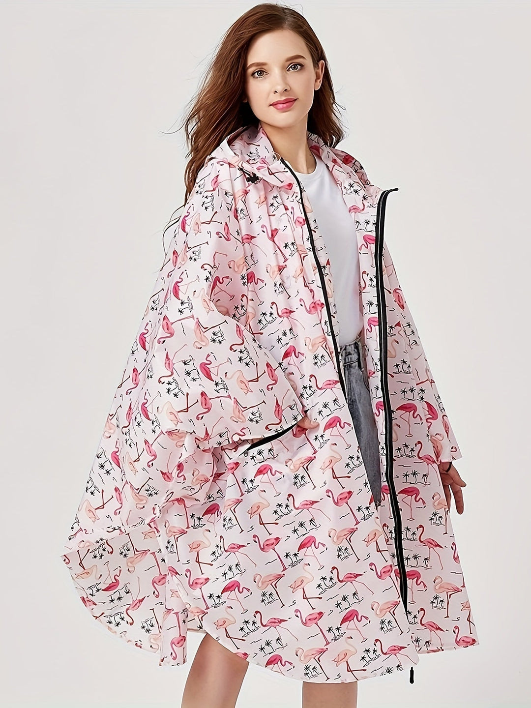 Levoire | Flamingo Sateen Jumpsuit Avec Capuche Couleur rose Une taille