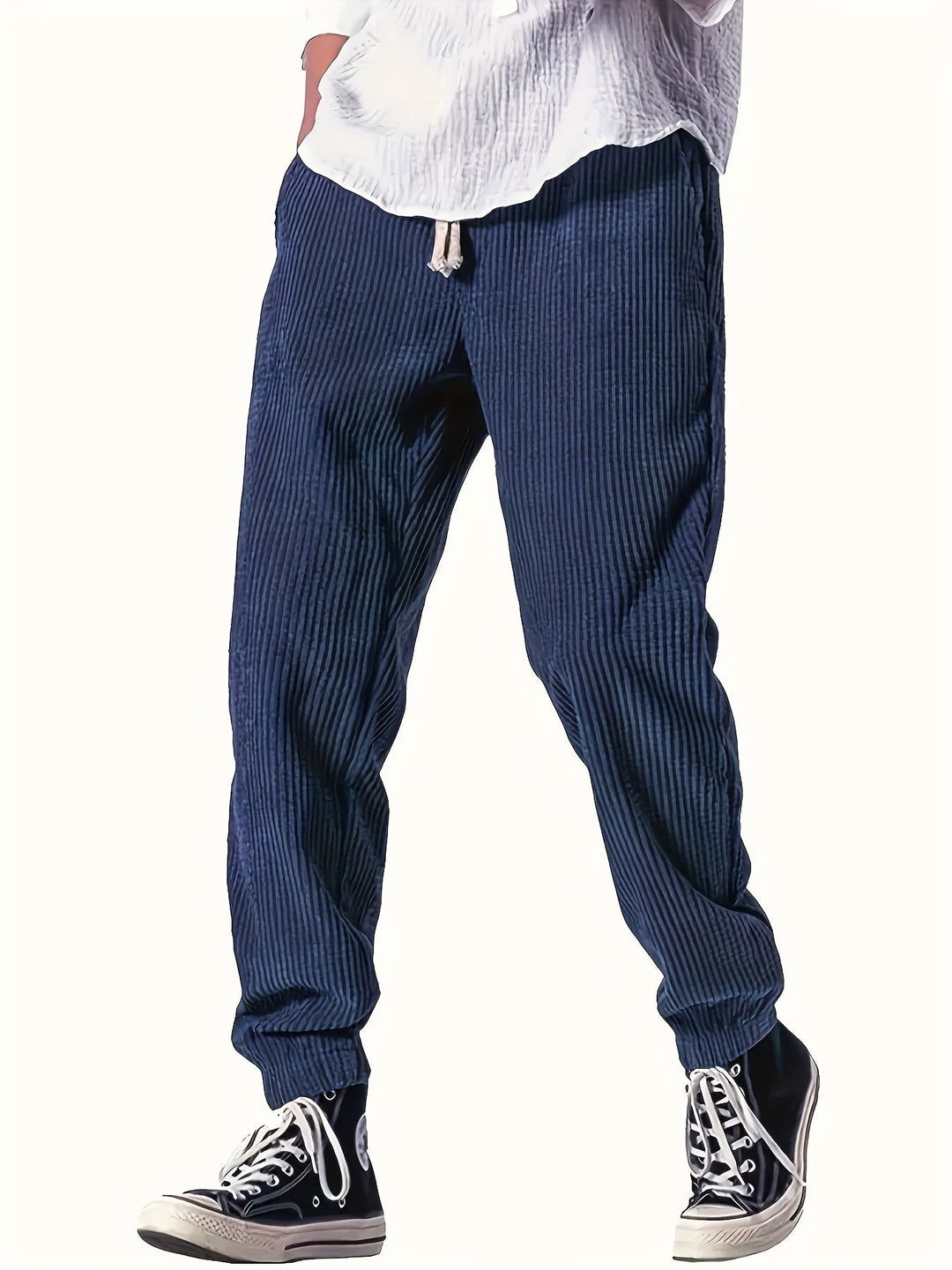 Levoire | Rennot-Pantalons De Course En Style Bohème Dans Une Couleur Unie Roi bleu