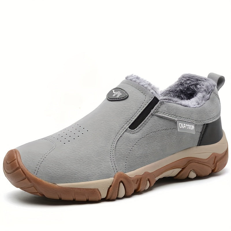 Levoire | Confortables Chaussures Sneaker Chaudes Pour Hommes Manteau gris