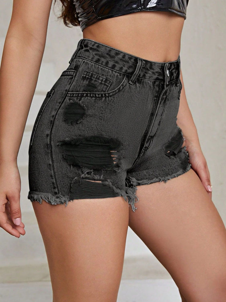 Levoire | Femme Contrast Coupe Droite Jeans Avec Poches