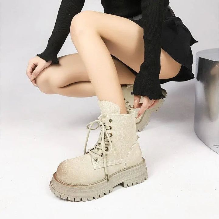 Levoire | Chaussures vintage à semelle épaisse