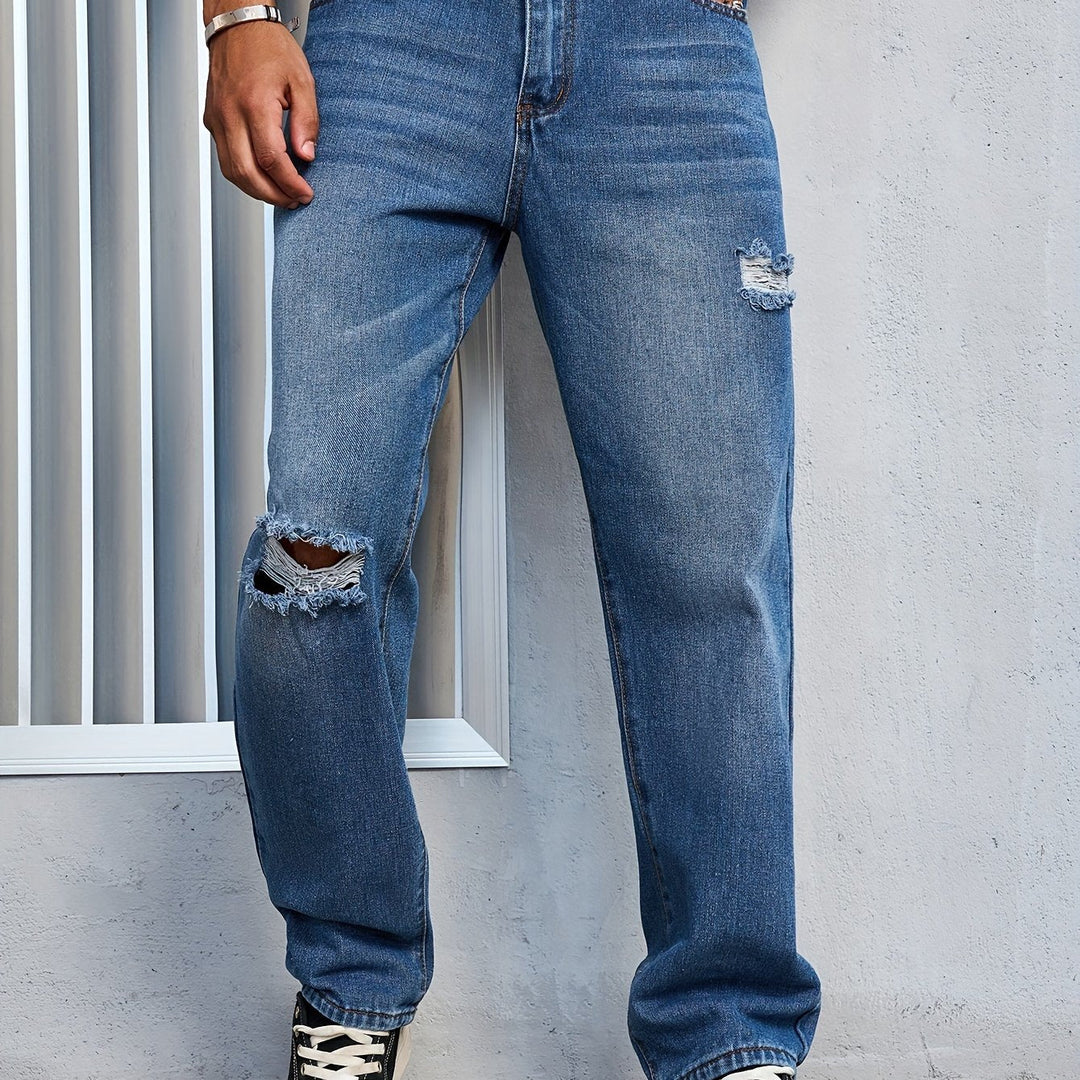 Levoire | Jeans Déchirés Avec Style Décontracté