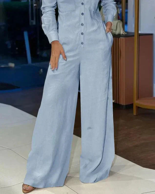 Levoire | Pantalon Large Vêtement D’Extérieur Élégant Sans Manches Combinaisons