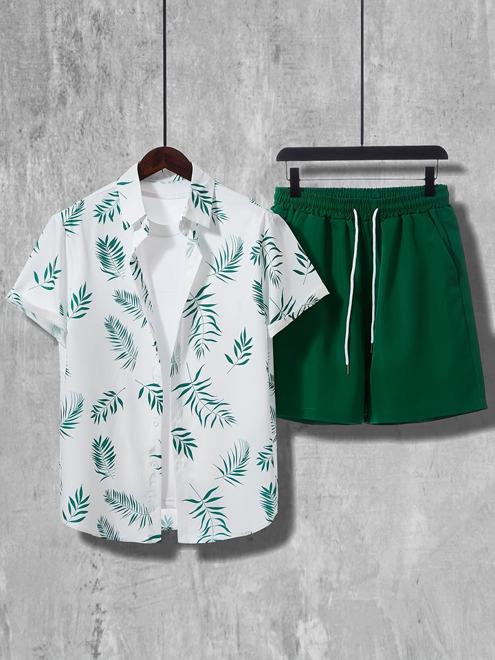 Levoire | Motifs Tropicaux Hommes Ensemble