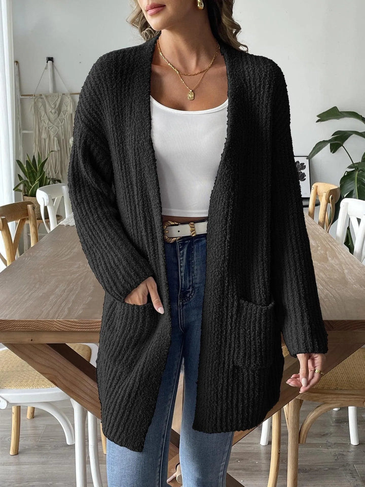 Levoire | Cardigan décontracté pour femmes Noir