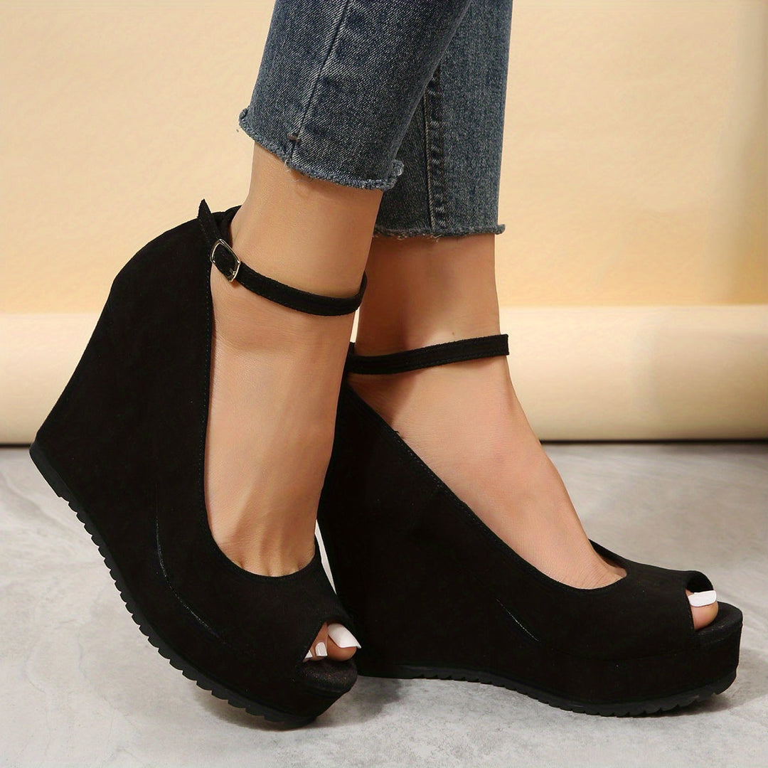 Levoire | Sandales Noir Femmes Talon Haut