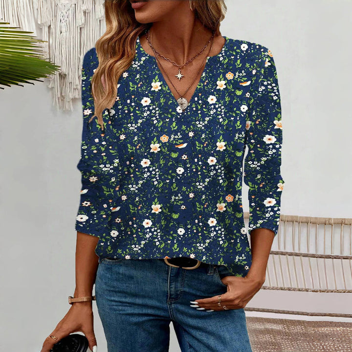 Levoire | Shirt Décontractée À Imprimé Floral