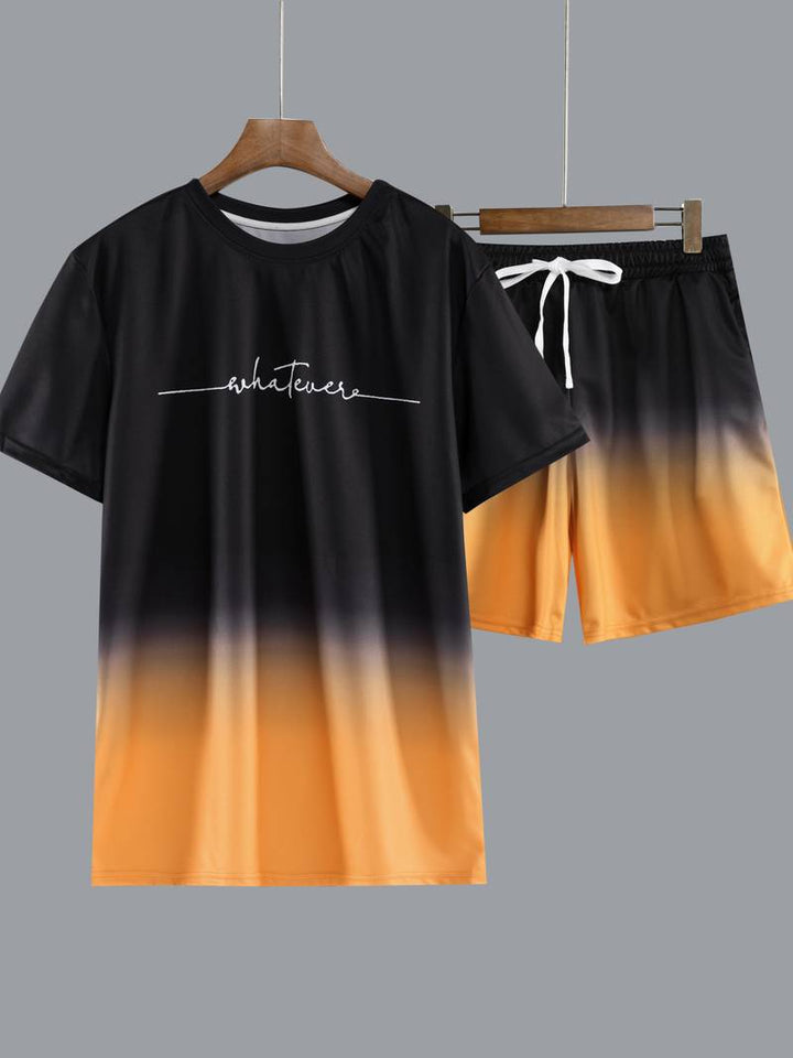 Levoire | T-Shirt À Manches Courtes Avec Col Rond Et Shorts