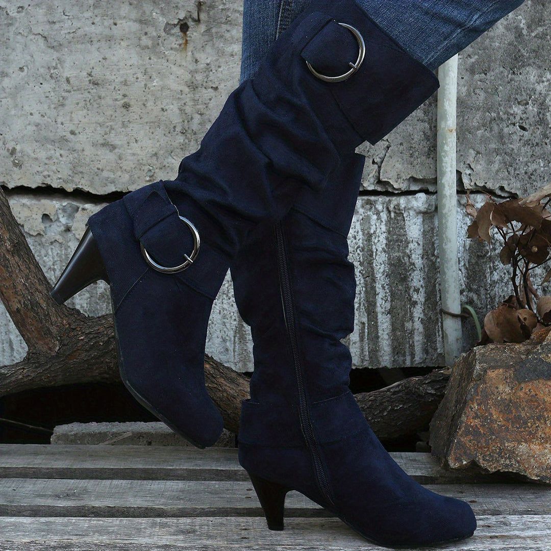 Levoire | Bottes Élégantes À Double Aiguille Pour Femmes