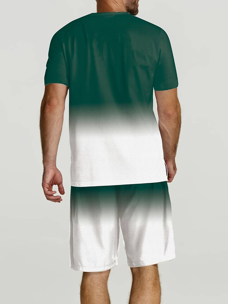 Levoire | T-Shirt À Manches Courtes Avec Col Rond Et Shorts