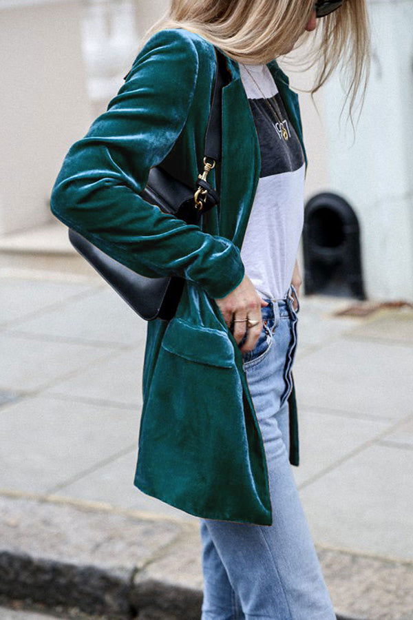 Levoire | Blazer En Velours Pour Femmes