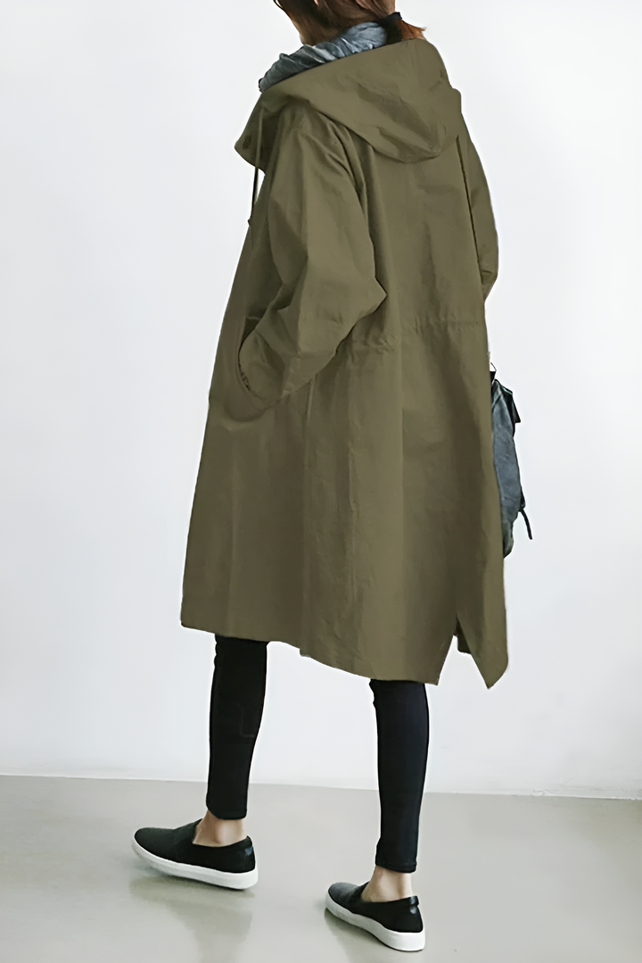 Levoire | Veste Coupe-Vent Pour Femmes Vert olive