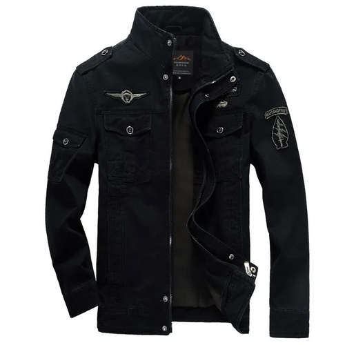 Levoire | Style Militaire Manteau De Loisirs Mi-Long Pour Activités De Plein Air