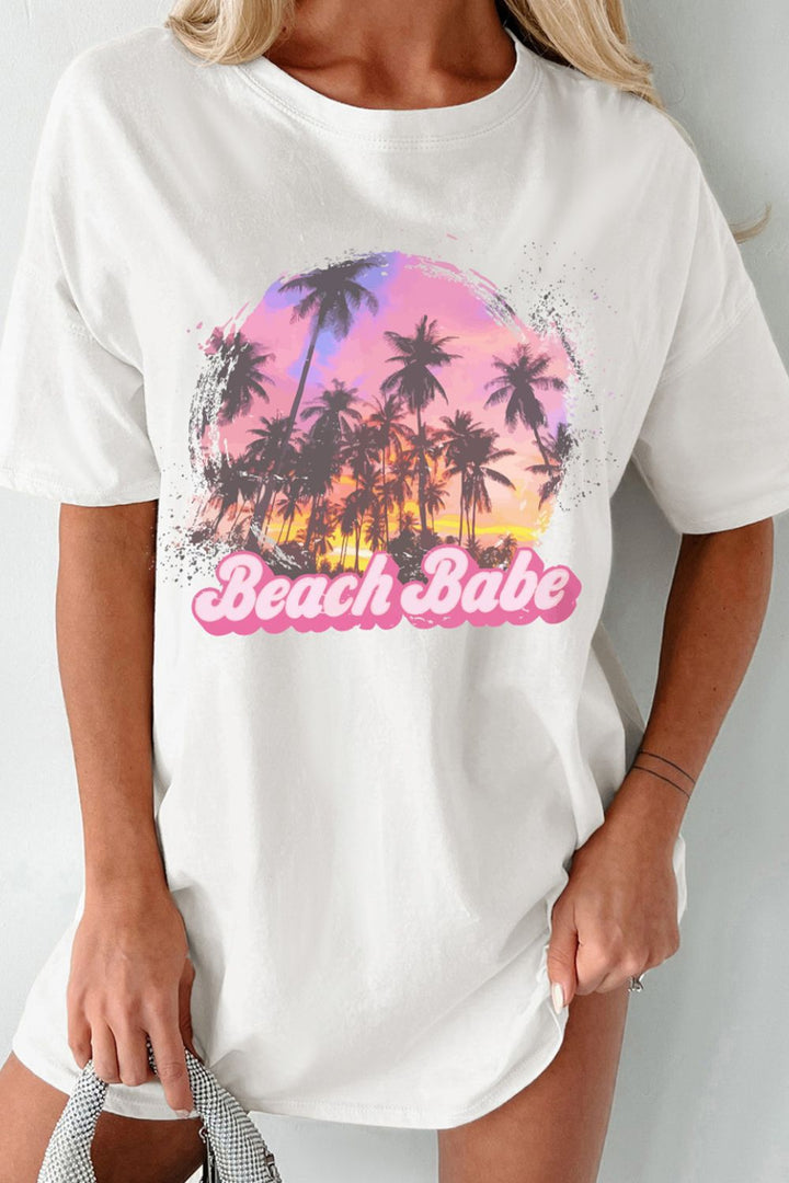 Levoire | Comtesse Col Rond Manches Courtes T-shirt Blanc