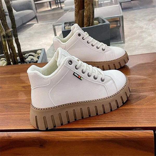 Levoire | Bottes basses Blanc et coton