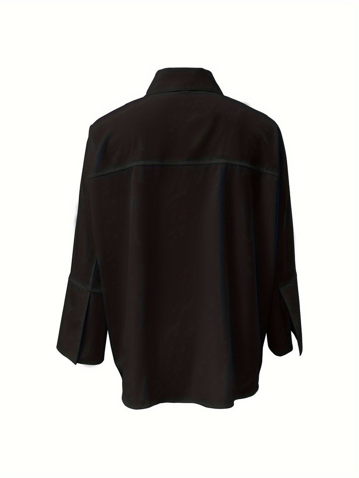 Levoire | Chemise Col Intemporel Avec Manches Longues À Poignets