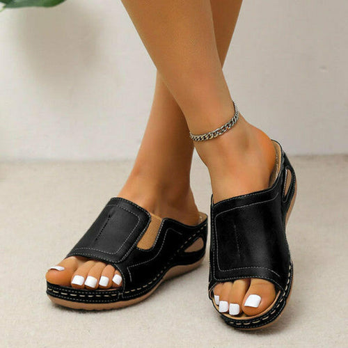 Levoire | Couleur Wedge Pantoufles