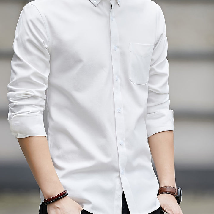 Levoire | Conception Classique Chemise Homme Avec Revers