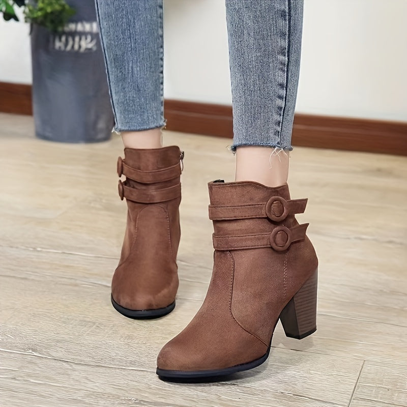 Levoire | Bottes Décontractées Pour Femmes Avec Talon Bloc