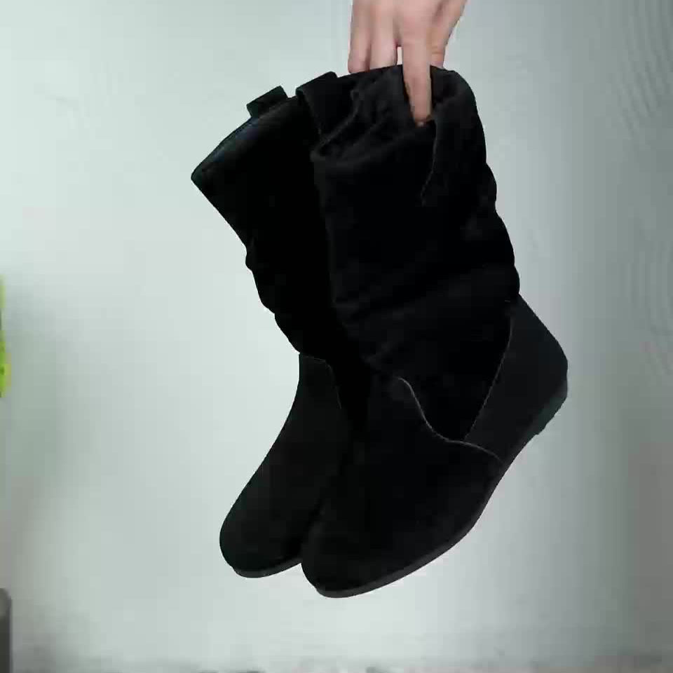 Levoire | Bottes En Cuir De Buffle À Taille Moyenne