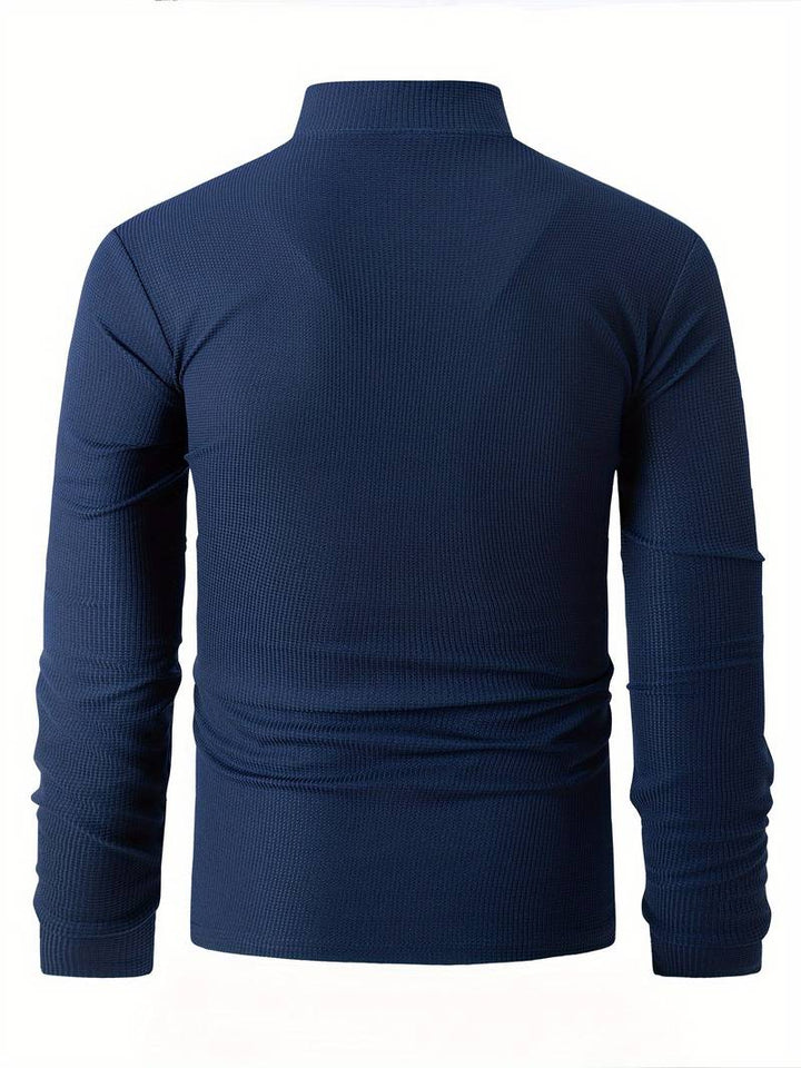 Levoire | Chemise À Manches Longues Avec Col Montant