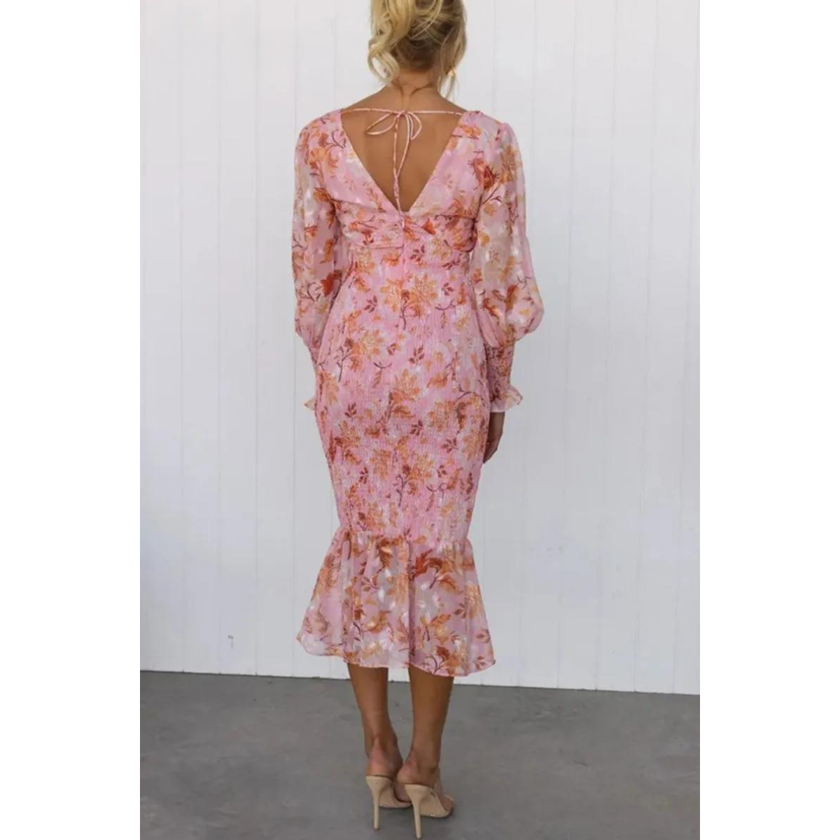 Levoire | Robe Midi À Imprimé Floral