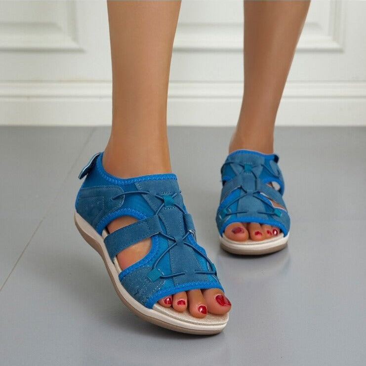 Levoire | 20 Sandales Dt Soutenant Et Ajustables Pour Femmes Vert foncé