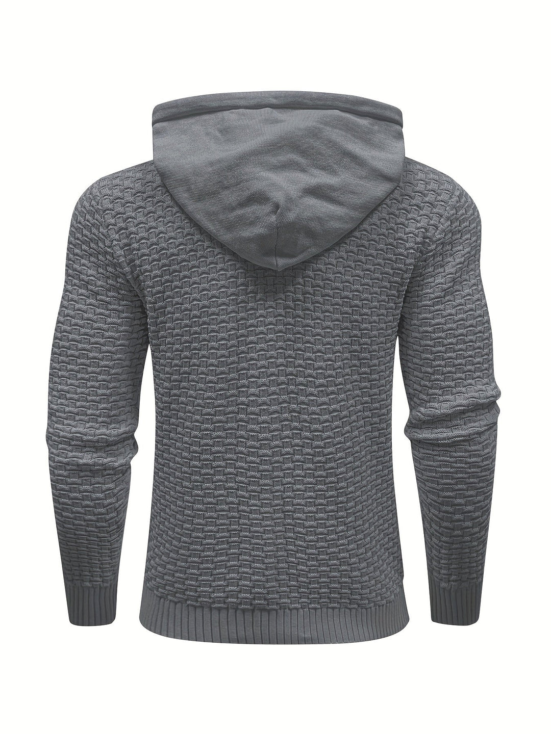 Levoire | Sweat À Capuche Tricoté Chaud Au Style Rétro