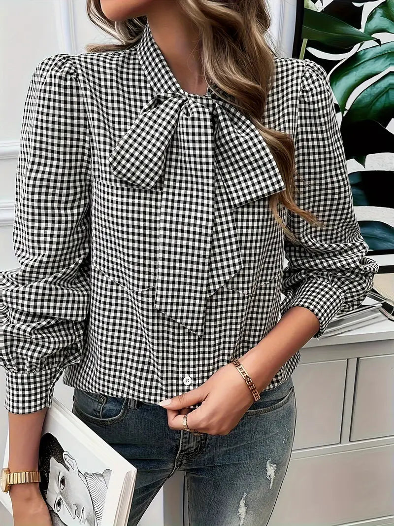 Levoire | Blouse En Coton Avec Nœud