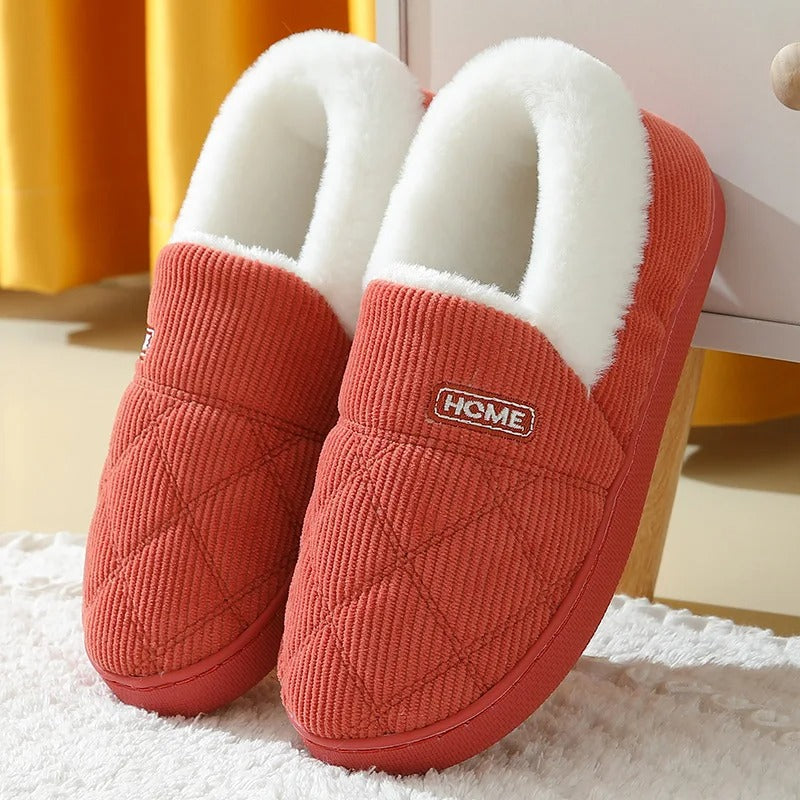 Levoire | Chaussons Pour Femmes Chauds Avec Doublure Épaisse・Compact Et Confortable 36-37 Stil-17