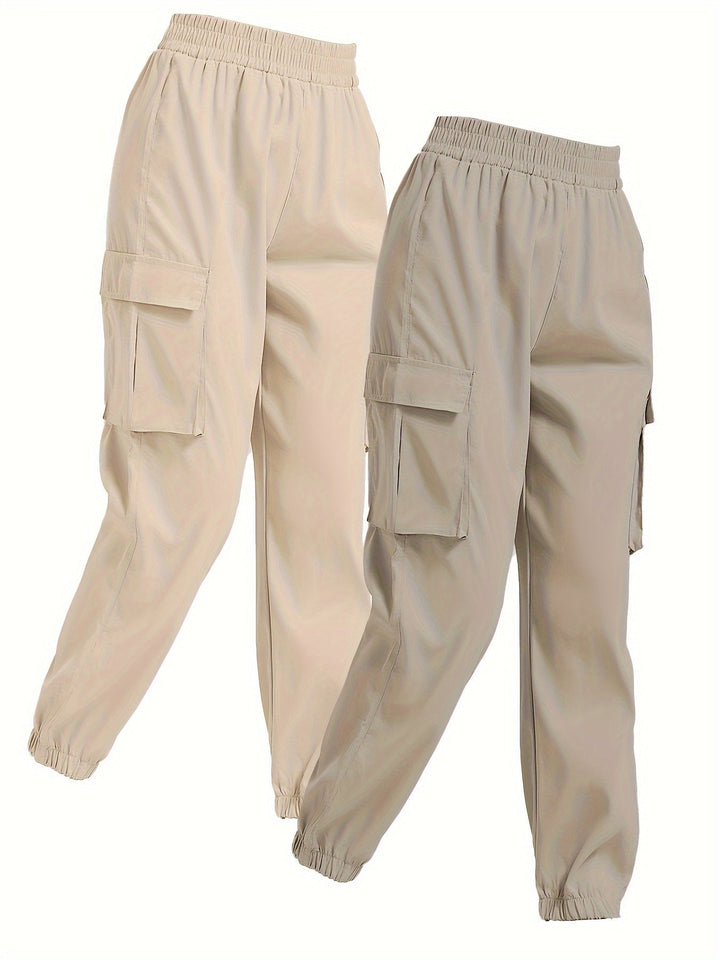 Levoire | Pantalons Cargo Jogger Durables, 2 Pièces