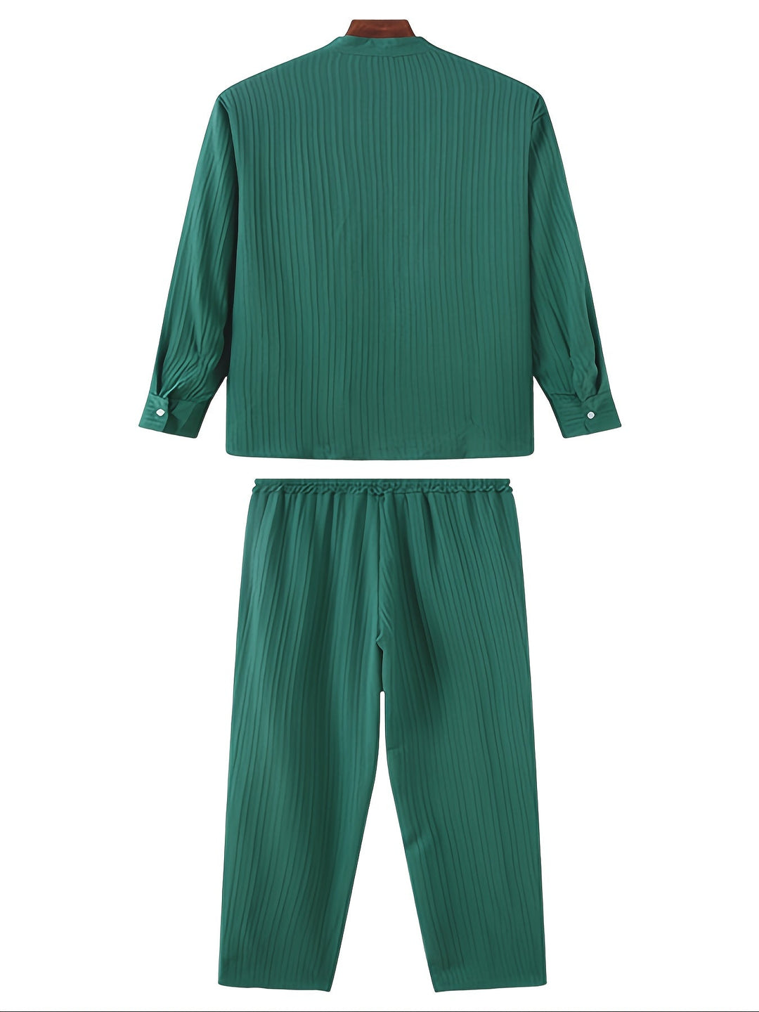 Levoire | T-Shirt À Manches Longues Unicolore Et Pantalons De Survêtement