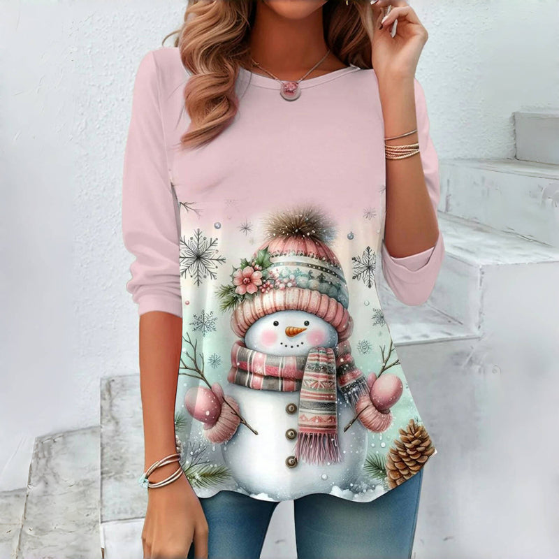 Levoire | T-Shirt Imprimé Décontracté Rose