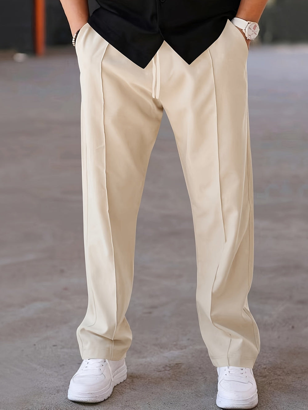Levoire | Pantalon Léger Décontracté Pour Hommes Avec Cordon