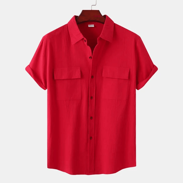 Levoire | Chemise À Manches Courtes Rot