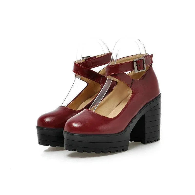 Levoire | Escarpins avec plateforme et talon large