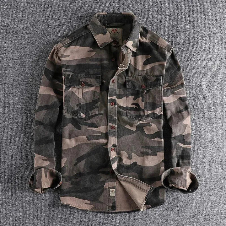 Levoire | T-shirt à manches longues Camouflage