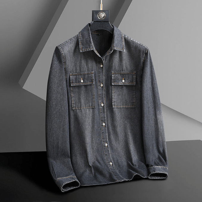 Levoire | Chemise Homme Style Décontracté & Tendance en Jean