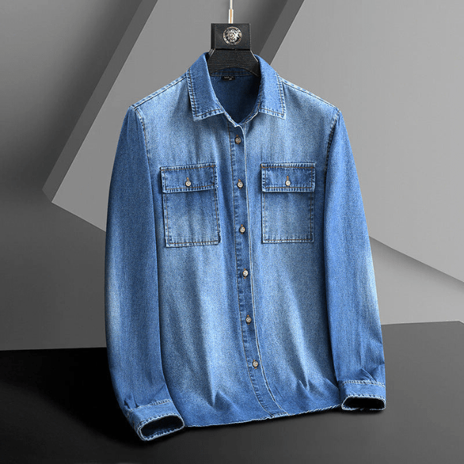 Levoire | Chemise Homme Style Décontracté & Tendance en Jean