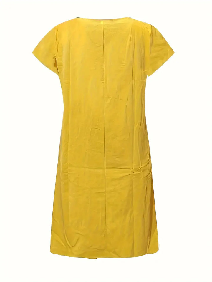 Levoire | Robe De Loisirs Avec Deux Poches Et Des Manches Courtes