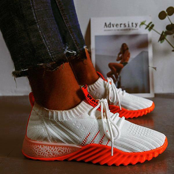 Levoire | Baskets De Sport En Maille Avec Lacets Et Semelle Ergonomique Pour Femmes