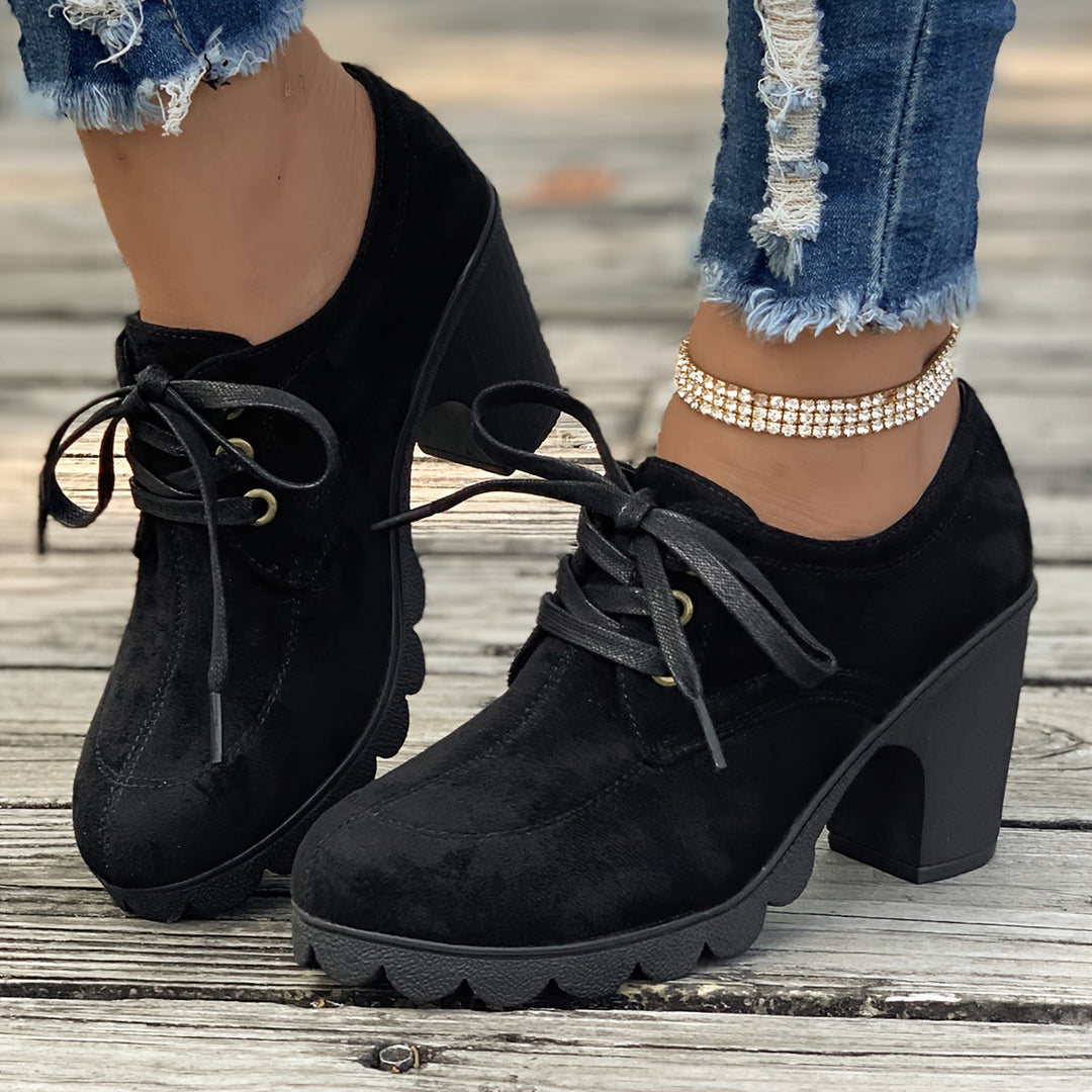 Levoire | Chapeaux À Plateformes Simples Pour Femmes Avec Des Rubans Noir