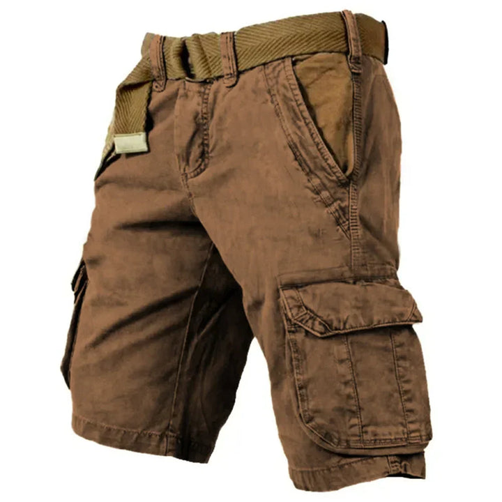 Levoire | Shorts Pour Hommes Shorts D'Été Confortables Avec Ceinture Extensible Dans De Nombreuses Couleurs Braun
