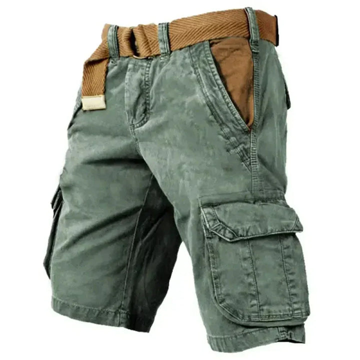 Levoire | Shorts Pour Hommes Shorts D'Été Confortables Avec Ceinture Extensible Dans De Nombreuses Couleurs Vert